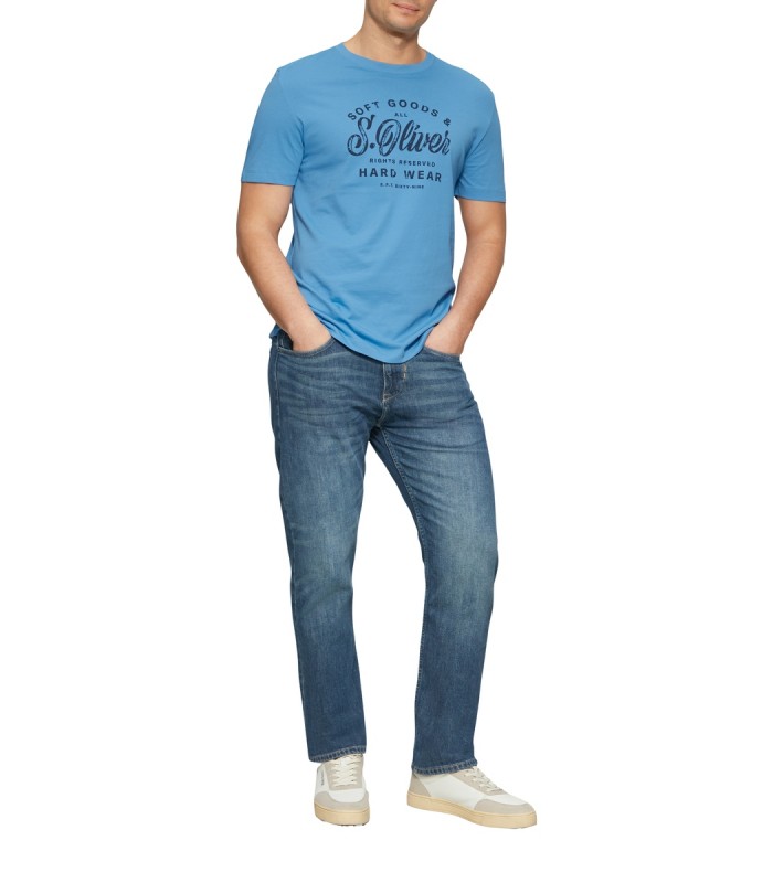 Βαμβακερό T-Shirt με λογότυπο s.Oliver